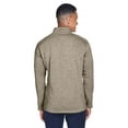 thumbnail image 3 of Devon & Jones DG793 Men's Bristol Full-Zip Sweater Fleece Jacket-Khaki Heather-M, 3 of 5