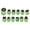 Green, variant on Cookie Cutters Set,12Pcs Plunger Cutter.Cake Plunger Tool, Slicing Mold, Biscuit Cutter, Stainless Fruit and Vegetable Embossing Mold for Festival/Party Baking /Cheese/Pastry Molds