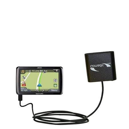 Portable Emergency AA Battery Charger Extender suitable for the Magellan Roadmate 9250 T LM - with Gomadic Brand TipExchange Technology