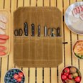 thumbnail image 4 of Bolsa enrollable para cuchillos de Chef Ndcxsfigh herramientas de cocina para el hogar, 4 of 8