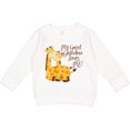 thumbnail image 2 of Inktastic My Great Grandma Loves Me Toddler Sweatshirt, 2 of 4