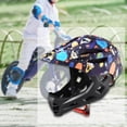 thumbnail image 1 of Casco de bicicleta para niños Casco de bicicleta para niños Resistente a impactos Portátil con luz Completa Universo, 1 of 8