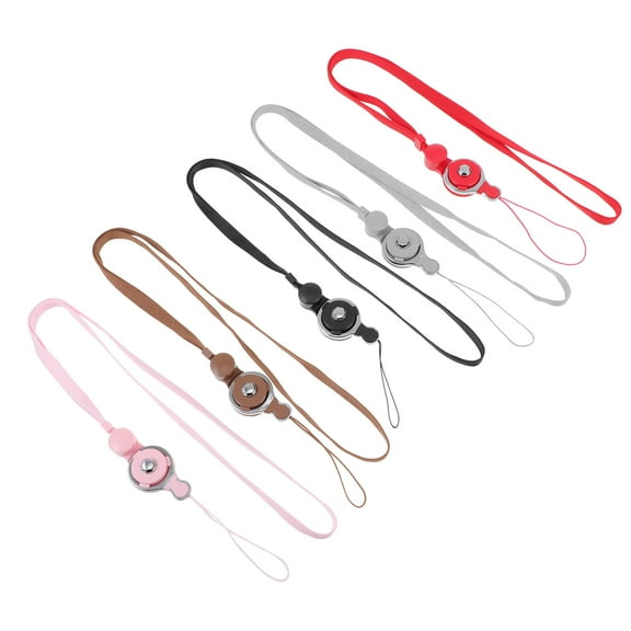 KONTONTY 5Pcs Phone Security Straps with Anti Lost Function for Outdoor Activities and Travel 11 8x3 9in