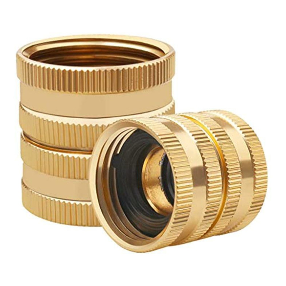 2-Pack Garden Hose Adapter – Female To Female 3/4 Inch Hose Connector