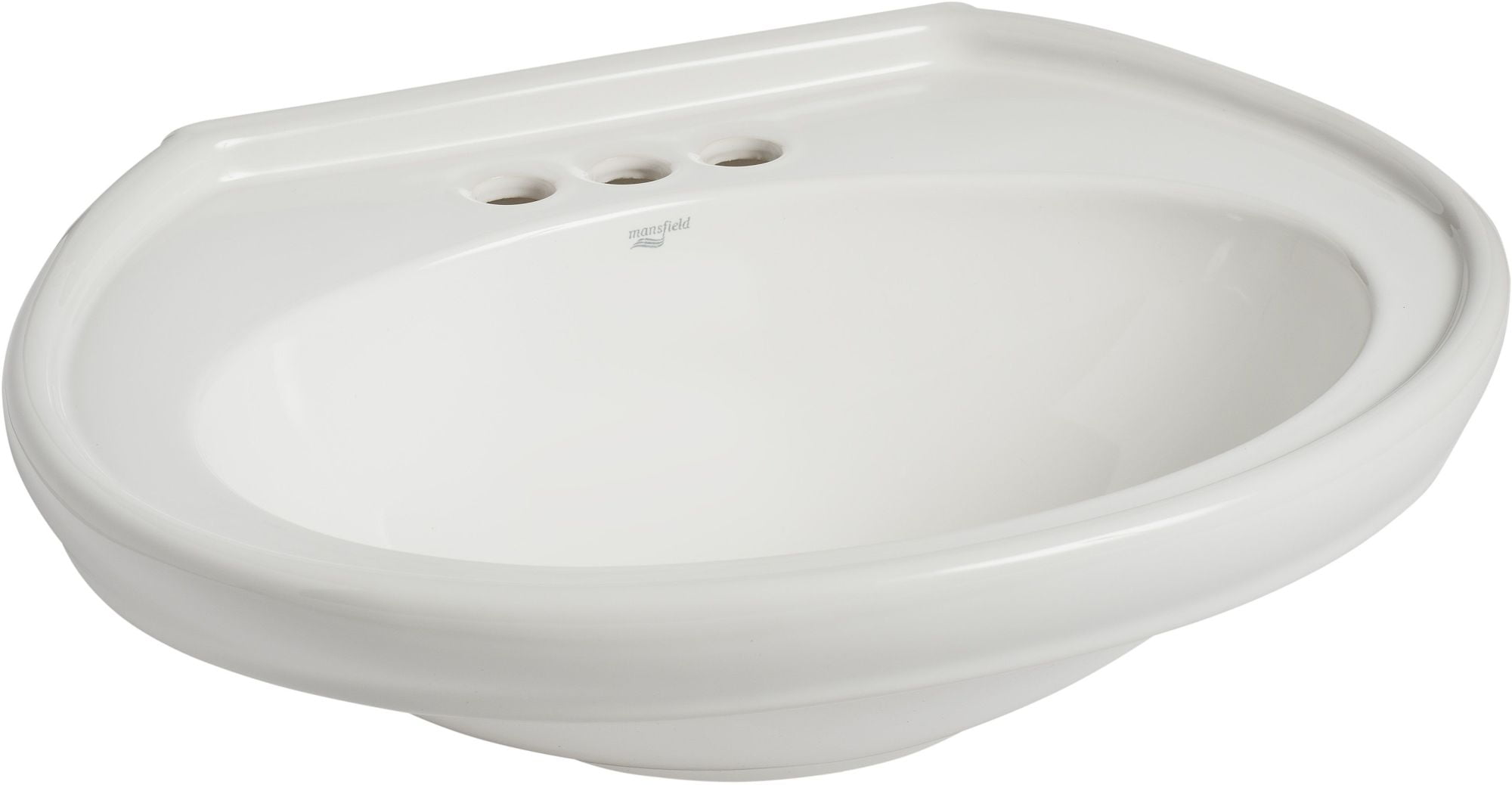 Mansfield 3384 Waverly 241/2" Vitreous China Pedestal Bathroom Sink