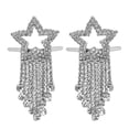 thumbnail image 1 of Dijes de borlas brillantes para zapatos y ropa, gemas de aleación de zinc, 2,8 x 6,4 cm, juego de 2, 1 of 8