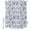 Lake blue, variant on Shower Curtains for Bathroom, Farmhouse Flowers Waterproof Fabric Shower Curtain, Pastoral Vintage Leaf Spring Summer Decorative Bathroom Curtain for Bathtub, 36"x72", No Hooks Included