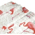 thumbnail image 3 of Flamingo Pattern Shower Curtain Waterproof Washable Bathroom Shower Curtain Polyester Cloth Fabric Bathroom Decor Set with 12 Hooks, 60x72 inches, 3 of 6