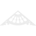 thumbnail image 2 of Ekena Millwork 60"W x 25"H x 1"P (10/12) Pitch Wagon Wheel Architectural Grade PVC Gable Pediment, 2 of 5