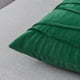 thumbnail image 4 of Funda de almohada decorativa de terciopelo a rayas de 2 piezas, fundas de cojín sólidas suaves para cama, sofá, coche, sala de estar, funda de almohada cuadrada (45*45cm) Zhivalor 2034648-3, 4 of 4