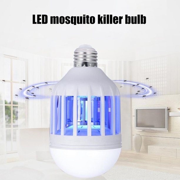 Mosquito Killer 15W LED Fly Bug Zapper Bombilla Control de plagas para dormitorio (220V) Sywqhk Libre de BPA