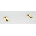 thumbnail image 2 of Alno A7220-24-PC Contemporary Acrylic 24" Wide Clear Bathroom Towel Bar - Chrome, 2 of 6