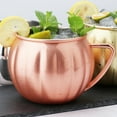 thumbnail image 5 of Dream Lifestyle 700ml Moscow Mule Mugs | Large Size | Hammered Cups | Stainless Steel Lining | Pure Copper Plating | Gold Brass Handles, 5 of 7