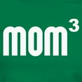thumbnail image 3 of CafePress - Mom3 Mom Cubed Exponentially T Shirt - Women's Traditional Fit Dark T-Shirt, 3 of 4