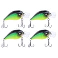 thumbnail image 1 of 4Pcs Artificial Simulation Plastic Minnow Crank Rock Lure Bait Fishing Accessory1#, 1 of 9