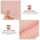 thumbnail image 5 of LOLIPPYY 6Ud Toallas Rosa De Tejido Waffle Para Con Suave Y, 5 of 5