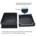 thumbnail image 4 of Caja de conexiones Zulkit IP65 impermeable ABS 16x16x9 cm, 4 of 8