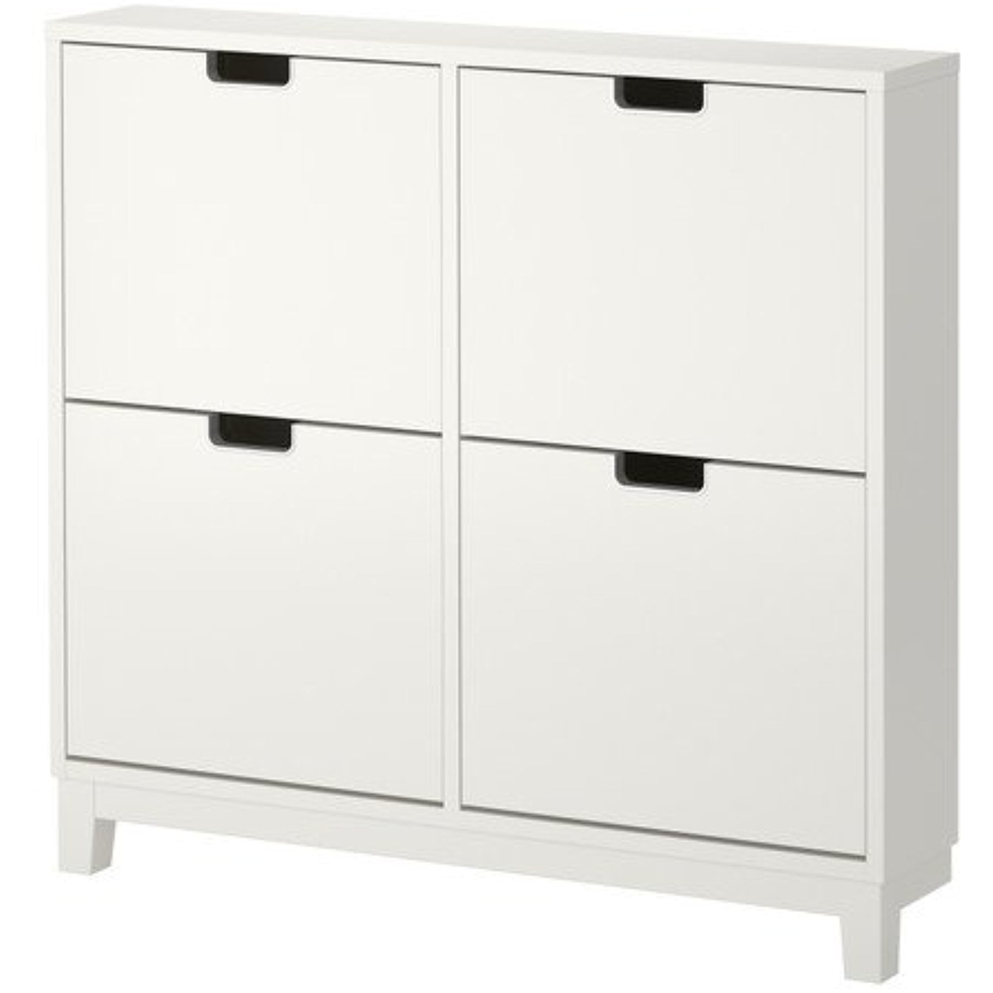  Ikea ST LL Shoe cabinet  with 4 compartments white 3026 