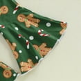 thumbnail image 6 of UAYOTSE Toddler Baby Girl Christmas Outfit Cane Sweatshirt Bell Bottom Pants Set,Sizes 18-24 Months, 6 of 9