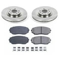 thumbnail image 3 of Power Stop Front Stock Replacement Brake Pad and Rotor Kit KOE5878, 3 of 8