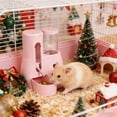 thumbnail image 6 of LEHOZIHEQ Hamster Automatic Food Bowl, 2 in 1 No Drip Hamster Water Bottle, for Dwarf Hamsters, Gerbils, Mouse, Hedgehog, Hamster Cage Accessories, 6 of 6