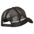 thumbnail image 4 of Golf Grandpa Embroidered Solid Cotton Mesh Pro Cap - Black OSFM, 4 of 5