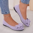 thumbnail image 7 of Women's Pointed Toe Knit Mary Jane Ballet Flats for Office Casual Wear Stretchy Dressy Slip-On Shoes with Arch Support, 7 of 7
