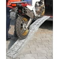 thumbnail image 6 of Motorcycle Ramps, 750lbs Folding Loading Ramps for Pickup Trucks Bed, Trailers Ramp with Load Straps for Motorcycle, Dirt Bike, UTV, Lawn Mower, Truck, Snowblower, Cargo Trailer, 89"L x 11"W (750Lbs), 6 of 9