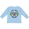 thumbnail image 3 of Inktastic Live Love Koalas Boys or Girls Long Sleeve Toddler T-Shirt, 3 of 5