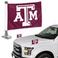 thumbnail image 1 of Texas A&M Aggies Ambassador 4" x 6" Car Flag Set of 2, 1 of 1