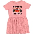 thumbnail image 3 of Inktastic 2nd Birthday Racing Car Girls Toddler Dress, 3 of 5