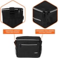 thumbnail image 5 of OPUX Premium Lunch Box, Insulated Lunch Bag for Men Women Adult | Durable School Lunch Pail for Boys, Girls, Kids | Soft Leakproof Medium Lunch Cooler Tote for Work Office | Fits 14 Cans (BK), 5 of 8
