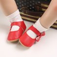 thumbnail image 4 of Yoyauz Baby Girl Mary Jane Shoes Anti Slip Rubber Sole Ballet Slippers Princess Dress Wedding Shoes Newborn Kids Shoes Toddler Shoes（0-12 Month）, 4 of 9
