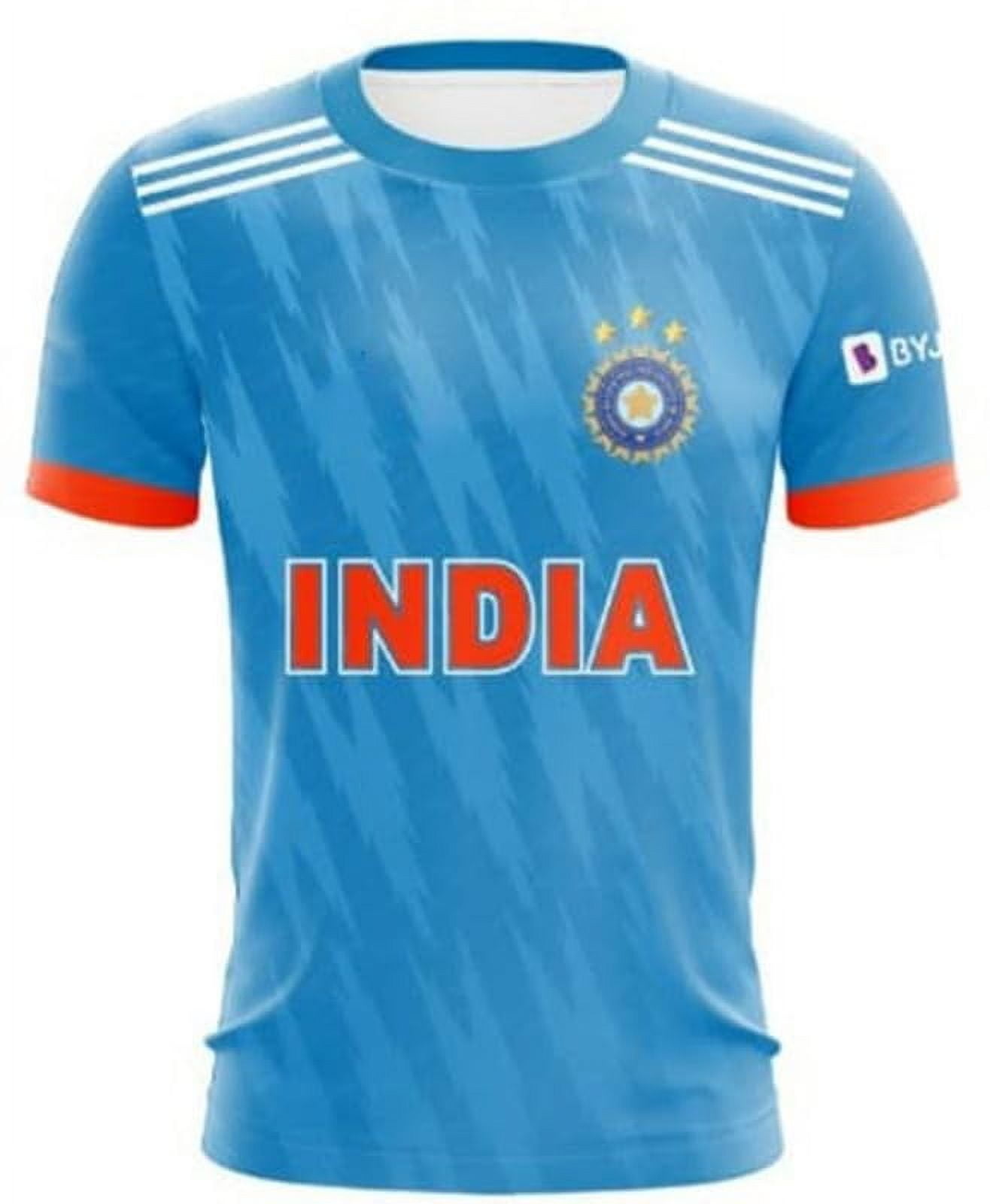 India ODI Cricket Team Official World Cup Jersey 2024 for Kids