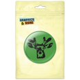 thumbnail image 1 of Deer Young Buck Hunting Forest Creature on Green Pinback Button Pin Badge, 1 of 2