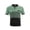 Green, variant on Antinious Men Stripe Print Short Sleeve Collared Summer Casual Dress Shirts