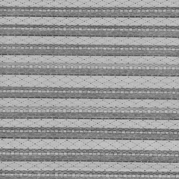 Ahgly Company Indoor Square Solid Gray Modern Area Rugs, 7' Square