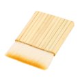 thumbnail image 1 of Pincel Hake Uxcell, 12 Filas, Mezclador de Pelo de Oveja, Mango de Bambú para Pintura, Lavado, Limpieza de Polvo, Pintura de Cerámica, Suministros de Artesanía, Amarillo Blanco, 1 of 7