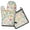 Pioneer Flower, variant on Pioneer Flower Kitchen Oven Mitt and Pot Holder Sets 2 Pcs for Baking, Cooking and Grilling, Heat Resistant Up To 392 °F