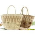 thumbnail image 7 of Kukuzhu Hobo Bag for Women Straw Weave Shoulder Bag Large Totes Summer Beach Purse Handbag, 7 of 7
