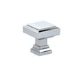 thumbnail image 4 of Emtek 86296 Us14 Geometric Square Cabinet Knob 1.375 in in Nickel, 4 of 6