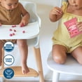 thumbnail image 3 of (12 pack) Amara Organic Breakfast Oat Melts Strawberry Baby Snack, No Added Sugar, Stage 2, 7g, 3 of 5
