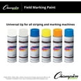 thumbnail image 7 of Champion Sports Field Marking Paint, Blue, 20 Fl Oz (Pack of 12), 7 of 7