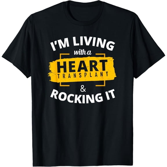 Exquisite and comfortable-Heart Transplant T Shirt Survivor Warrior Surgery Recovery T-Shirt