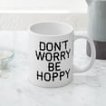 thumbnail image 5 of CafePress - Don't Worry Be Hoppy - 20 Oz White Ceramic Mega Mug, 5 of 5
