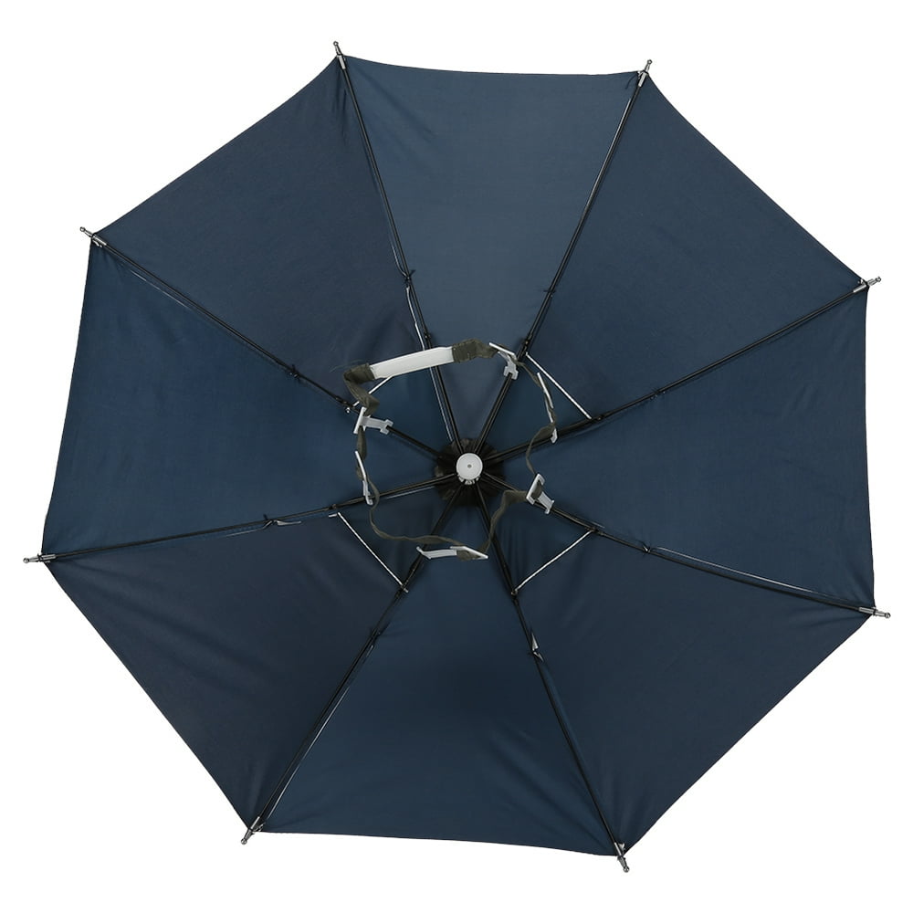 Kritne Kritne Umbrella Hat,Outdoor Handfree Umbrella Cap Fishing Hat