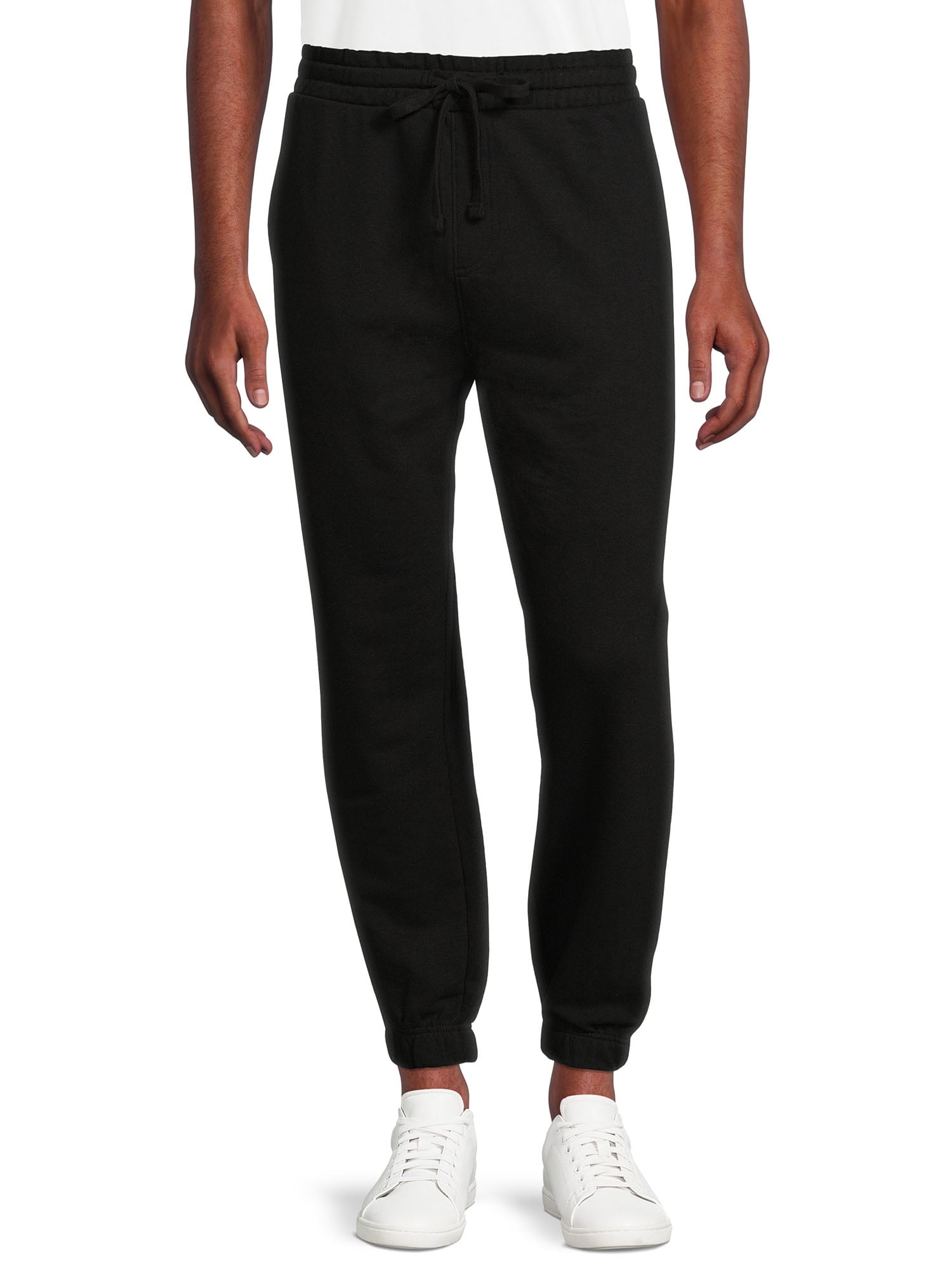 No Boundaries Men's and Big Men's Fleece Jogger Pants, Sizes up to 5XL
