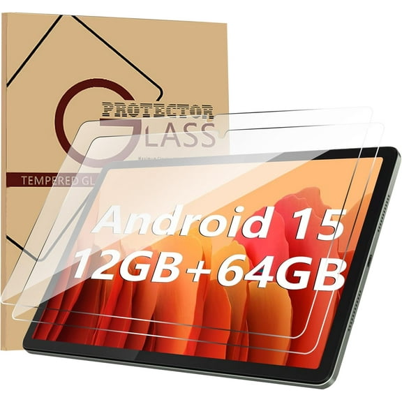FIEWESEY 2 Pack 10.1 inch Screen Protector for ‎ECOPAD THTH-K12C 10.1 inch Android 13 Tablet, Ultra-Clear/Case-Friendly/Touch Sensitive/Bubble Free/Anti-Scratch Tempered Glass