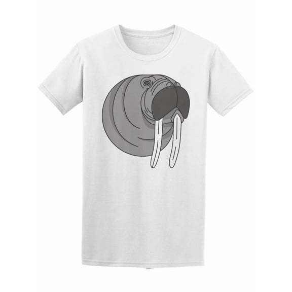 Cool Walrus, Amazing Animal Tee Men's -Image by Shutterstock
