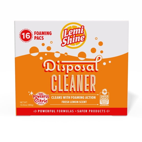 Limpiador para trituradores de basura Lemi Shine, ácido cítrico, 16 usos